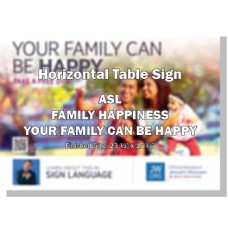 HPHFSL-ASL - "Your Family Can Be Happy" - Table